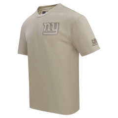 New York Giants Pro Standard Drop Shoulder T-Shirt Tan | NFL