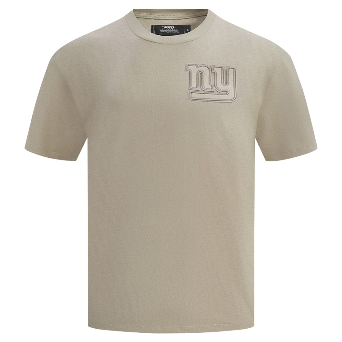 New York Giants Pro Standard Drop Shoulder T-Shirt Tan | NFL