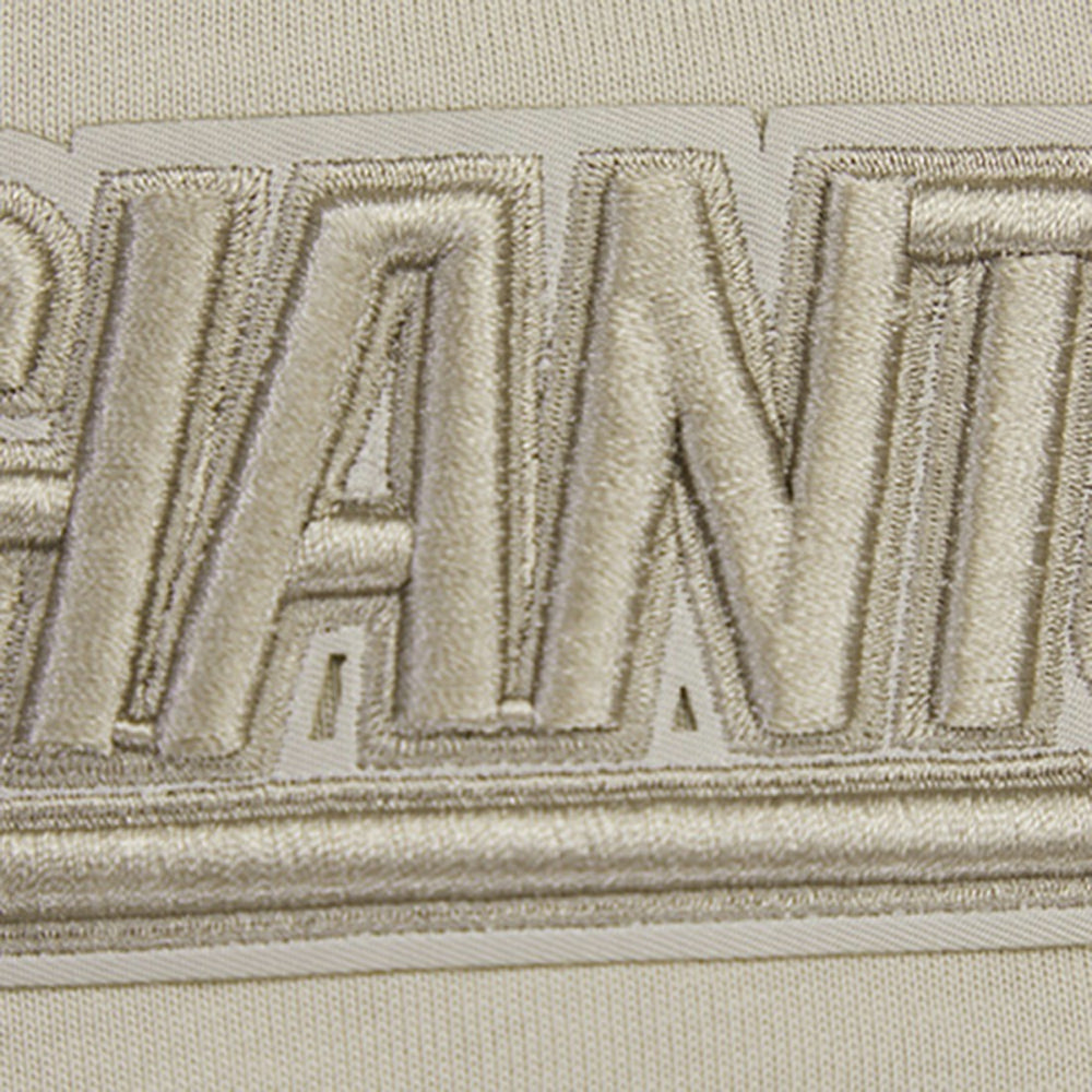 New York Giants Pro Standard Drop Shoulder T-Shirt Tan | NFL