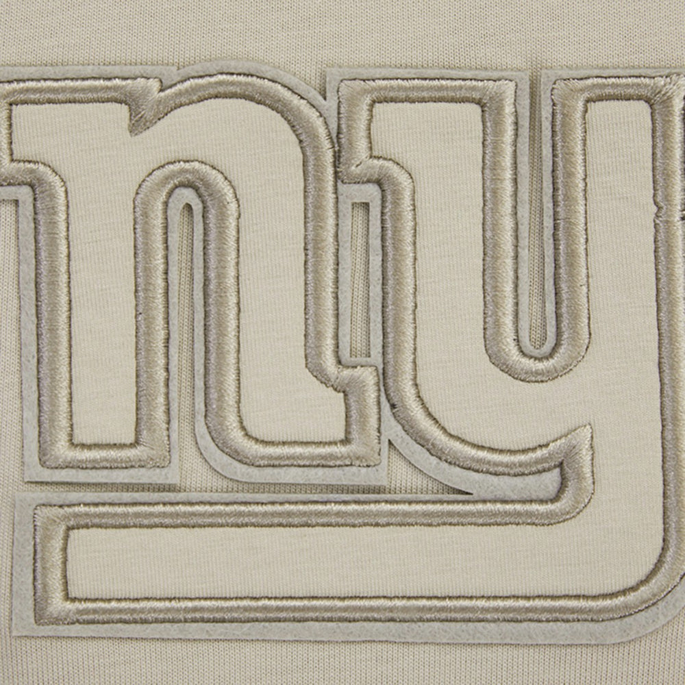 New York Giants Pro Standard Drop Shoulder T-Shirt Tan | NFL