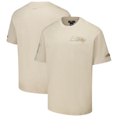 Seattle Seahawks Pro Standard Drop Shoulder T-Shirt Tan | NFL