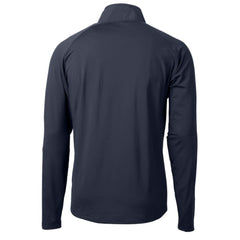 Boston Red Sox Cutter & Buck Adapt Eco Hybrid Raglan DryTec Quarter-Zip Jacket - MLB