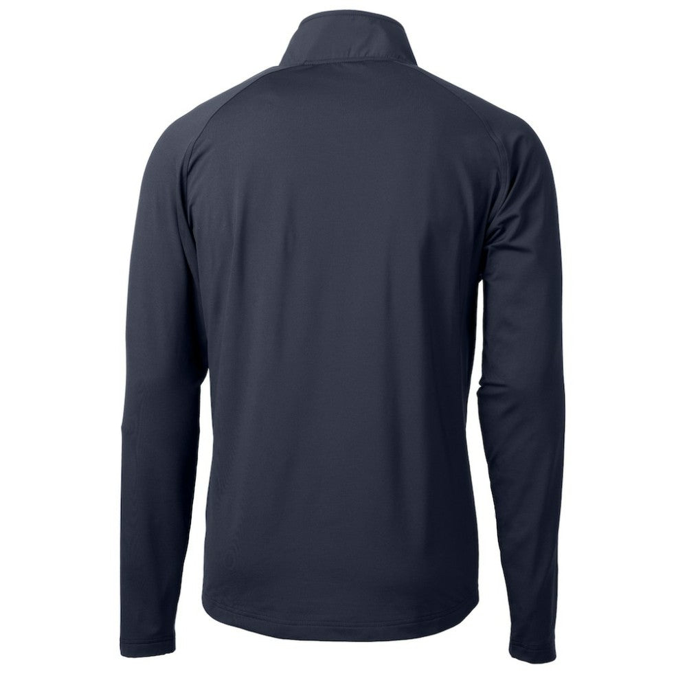 Detroit Tigers Cutter & Buck Adapt Eco Hybrid Raglan DryTec Quarter-Zip Jacket - MLB