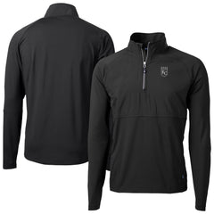 Kansas City Royals Cutter & Buck Adapt Eco Hybrid Raglan DryTec Quarter-Zip Jacket - MLB