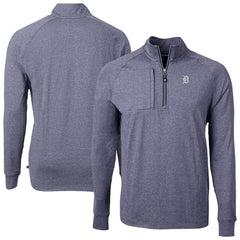 Detroit Tigers Cutter & Buck Adapt Eco Raglan Quarter-Zip Jacket - MLB