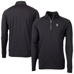 Detroit Tigers Cutter & Buck Adapt Eco Raglan Quarter-Zip Top - MLB