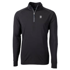 Detroit Tigers Cutter & Buck Adapt Eco Raglan Quarter-Zip Top - MLB