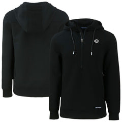 Cincinnati Reds Cutter & Buck Roam Eco Recycled Half-Zip Pullover Hoodie - MLB