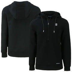 Detroit Tigers Cutter & Buck Roam Eco Recycled Half-Zip Pullover Hoodie - MLB