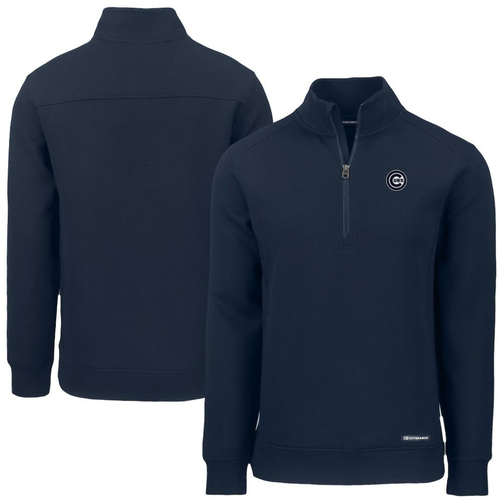Chicago Cubs Cutter & Buck Roam Eco Quarter-Zip Jacket - MLB