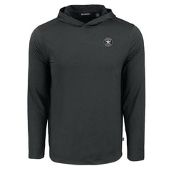 Houston Astros Cutter & Buck Coastline Epic Comfort Eco Recycled Long Sleeve Hoodie T-Shirt - MLB