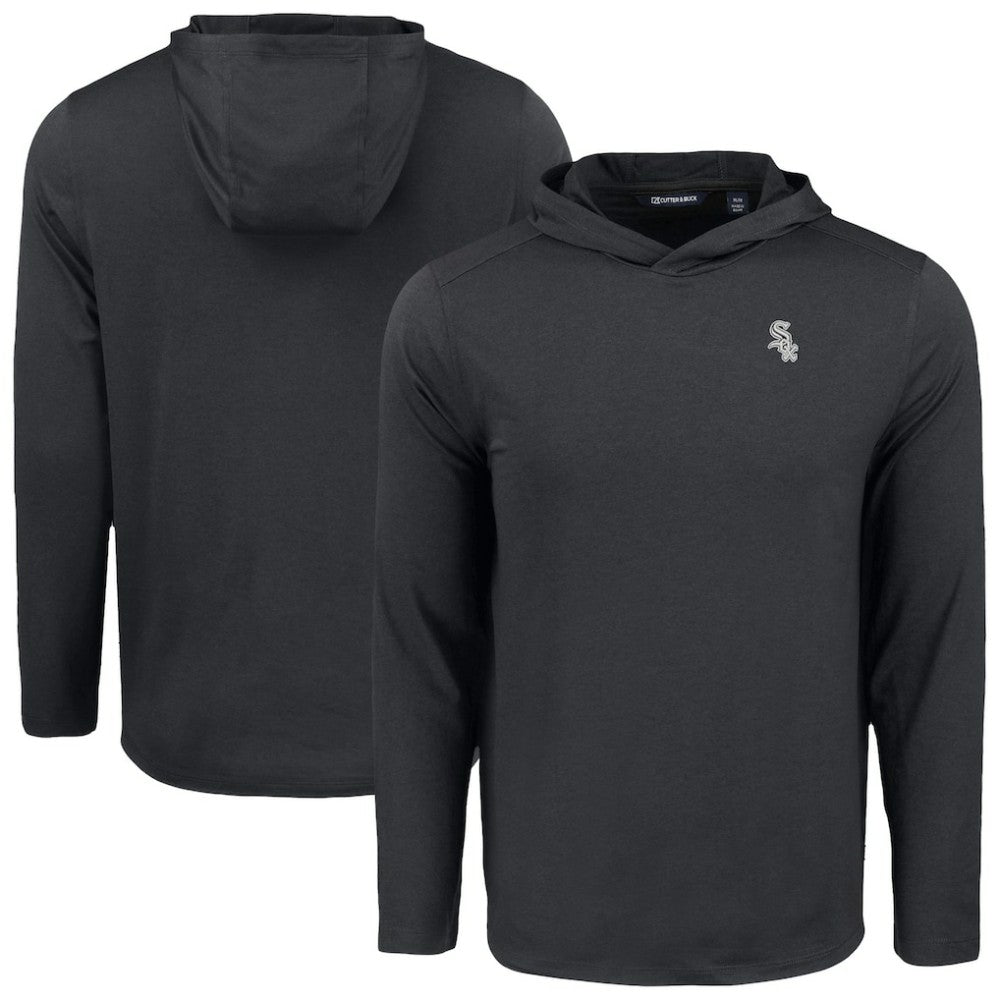 Chicago White Sox Cutter & Buck Coastline Epic Comfort Eco Recycled Long Sleeve Hoodie T-Shirt - MLB