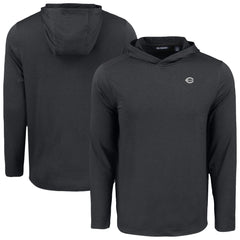 Cincinnati Reds Cutter & Buck Coastline Epic Comfort Eco Recycled Long Sleeve Hoodie T-Shirt - MLB