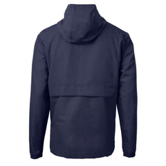 Boston Red Sox Cutter & Buck Charter Eco Recycled Anorak Half-Zip Hoodie Jacket - MLB