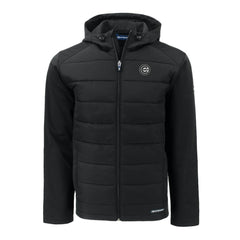 Chicago Cubs Cutter & Buck Evoke Hybrid Eco Softshell Recycled Full-Zip Jacket - MLB