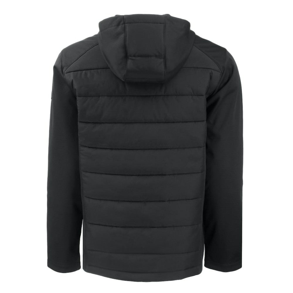 Chicago Cubs Cutter & Buck Evoke Hybrid Eco Softshell Recycled Full-Zip Jacket - MLB