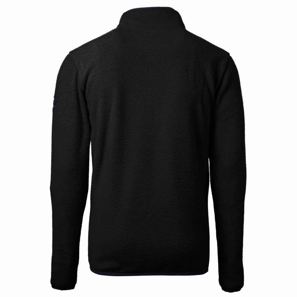 Los Angeles Dodgers Cutter & Buck Cascade Eco Fleece Quarter-Zip Jacket - MLB