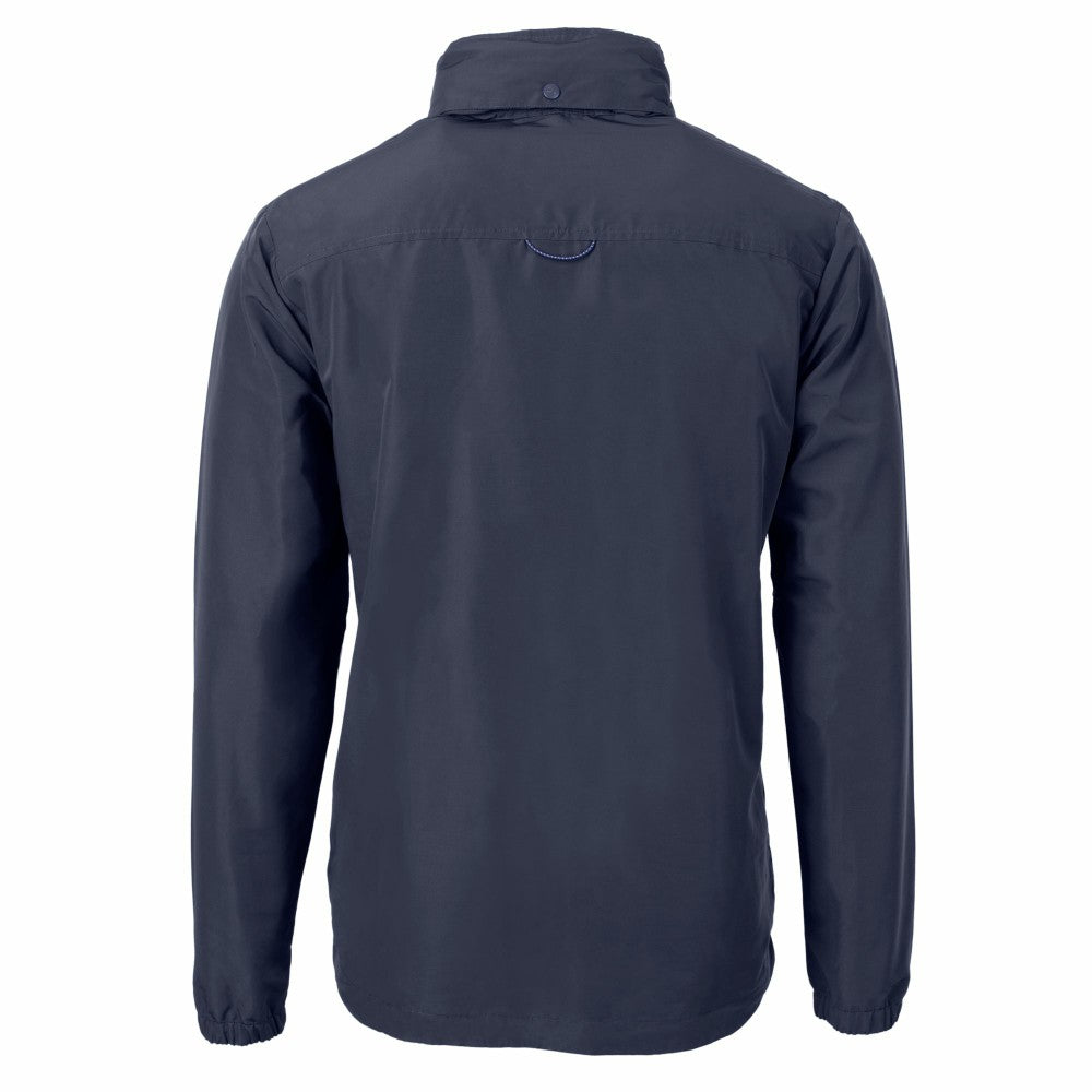 New York Mets Cutter & Buck Charter Eco Recycled Full-Zip Hoodie Jacket - MLB