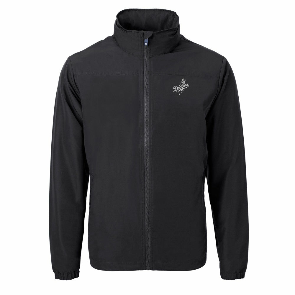 Los Angeles Dodgers Cutter & Buck Charter Eco Recycled Full-Zip Hoodie Jacket - MLB