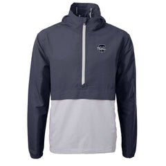 Philadelphia Phillies Cutter & Buck Charter Eco Recycled Anorak Half-Zip Hoodie Jacket - MLB