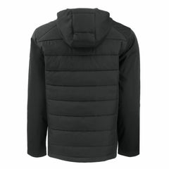 New York Mets Cutter & Buck Evoke Hybrid Eco Softshell Recycled Full-Zip Hooded Jacket - MLB
