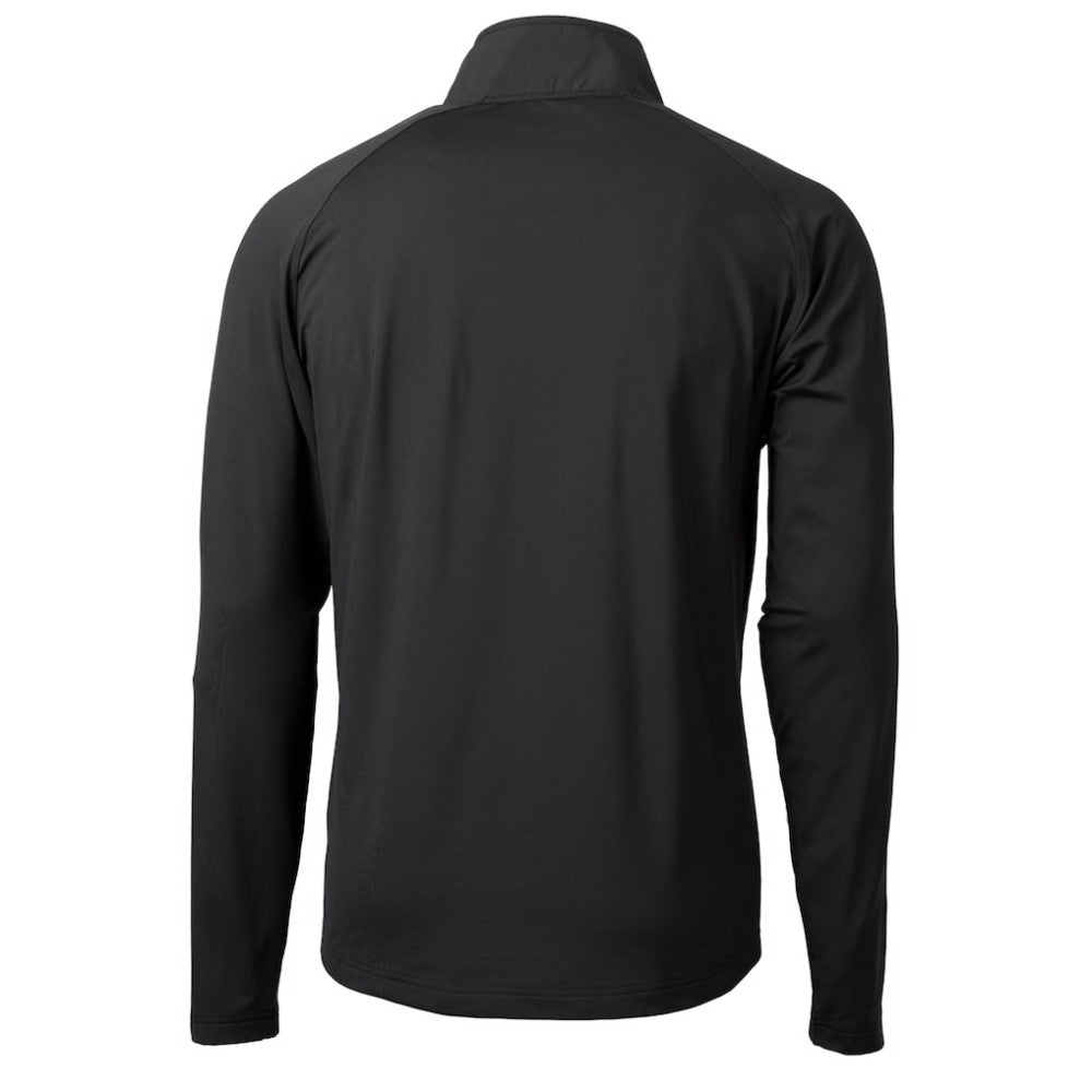 New York Yankees Cutter & Buck Adapt Eco Hybrid Raglan DryTec Quarter-Zip Jacket - MLB