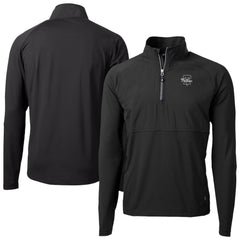 Philadelphia Phillies Cutter & Buck Adapt Eco Hybrid Raglan DryTec Quarter-Zip Jacket - MLB