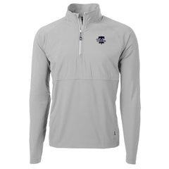 Philadelphia Phillies Cutter & Buck Adapt Eco Hybrid Raglan DryTec Quarter-Zip Jacket - MLB