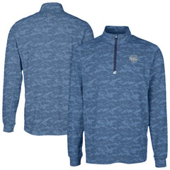 Philadelphia Phillies Cutter & Buck Traverse Eco Camo Tri-Blend DryTec Quarter-Zip Top - MLB