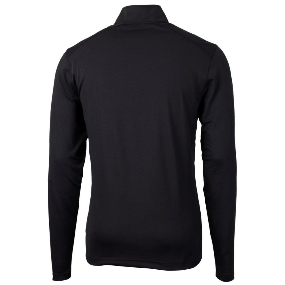 Seattle Mariners Cutter & Buck Virtue Eco Pique Quarter-Zip Jacket - MLB