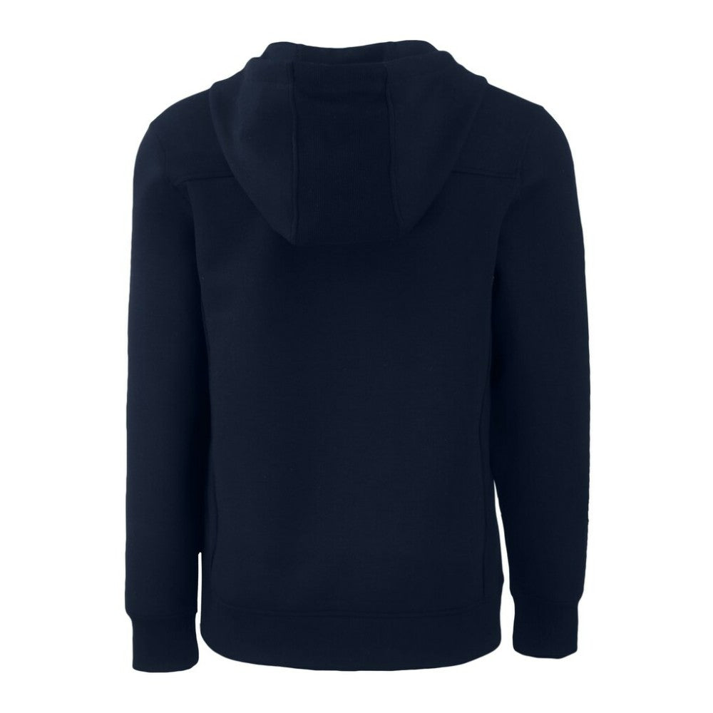 Milwaukee Brewers Cutter & Buck Roam Eco Recycled Tri-Blend Half-Zip Hoodie - MLB
