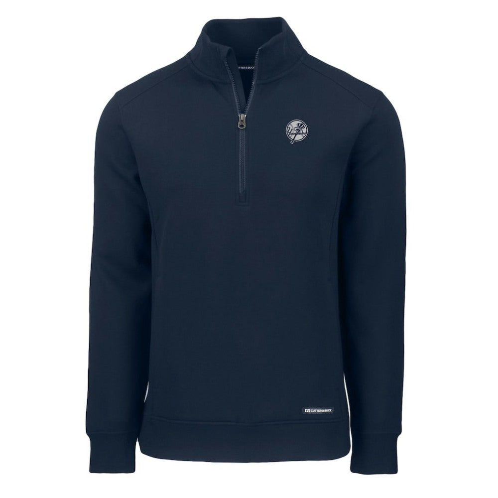 New York Yankees Cutter & Buck Roam Eco Quarter-Zip Jacket - MLB