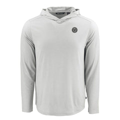 Washington Nationals Cutter & Buck Coastline Epic Comfort Eco Recycled Long Sleeve Hoodie T-Shirt - MLB