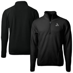 St. Louis Cardinals Cutter & Buck Cascade Eco Fleece Quarter-Zip Jacket - MLB
