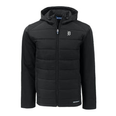 Detroit Tigers Cutter & Buck Big & Tall Evoke Hybrid Eco Softshell Recycled Full-Zip Jacket - MLB
