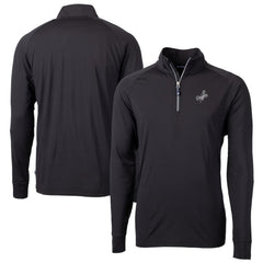 Los Angeles Dodgers Cutter & Buck Big & Tall Adapt Eco DryTec Raglan Quarter-Zip Jacket - MLB
