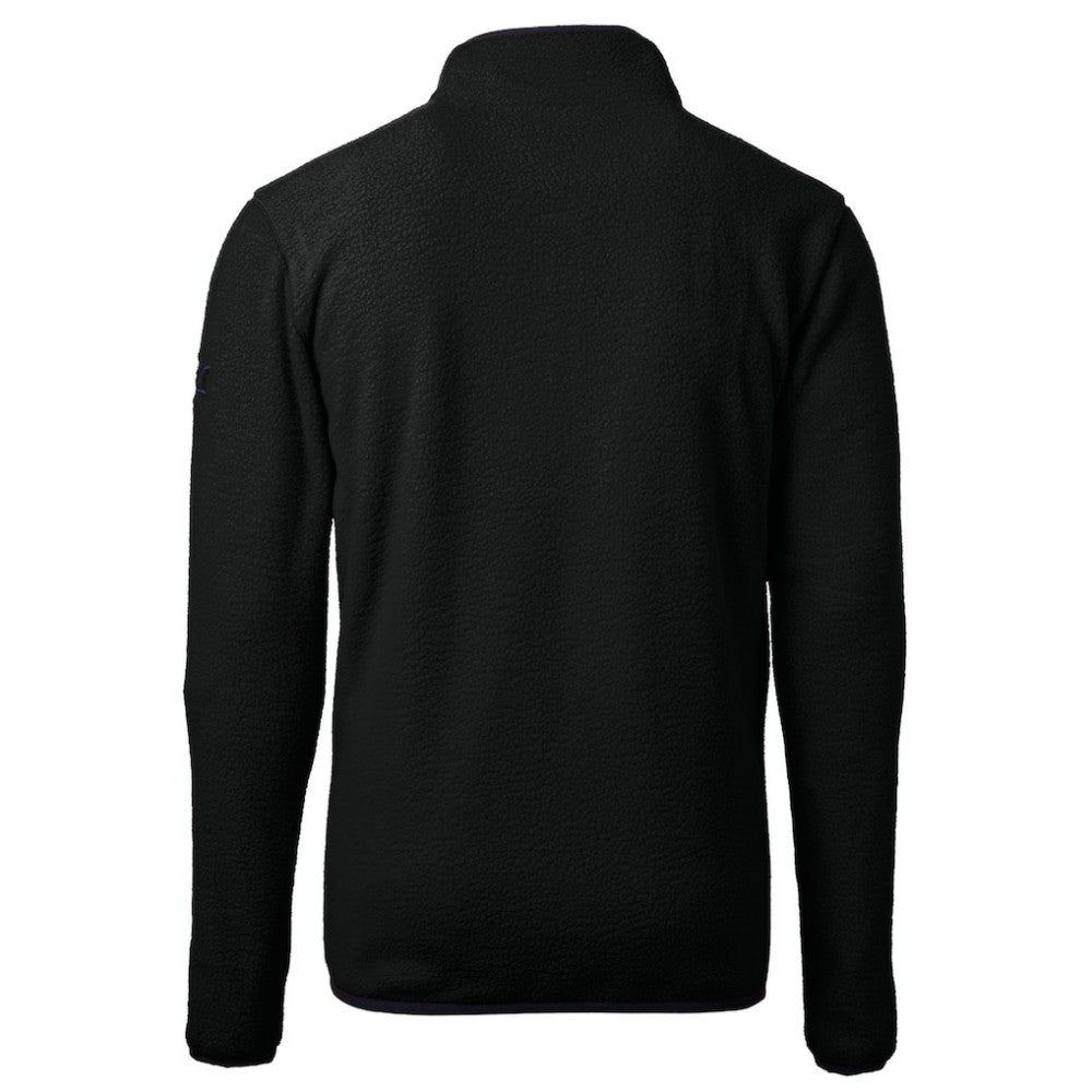 San Francisco Giants Cutter & Buck Big & Tall Cascade Eco Fleece Quarter-Zip Jacket - MLB