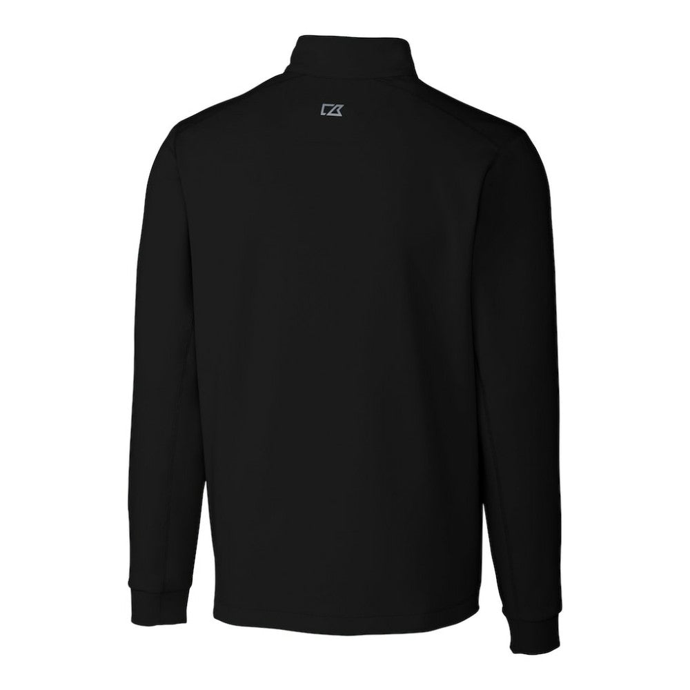 San Francisco Giants Cutter & Buck Big & Tall Traverse DryTec Quarter-Zip Jacket - MLB