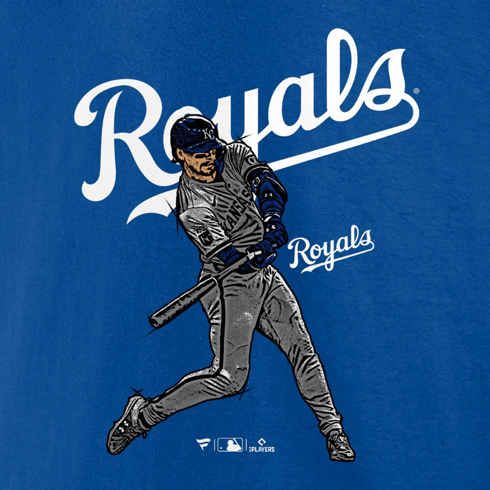 Bobby Witt Jr. Kansas City Royals Player Swing T-Shirt - MLB