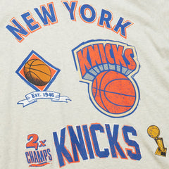 New York Knicks Hardwood Classics Legacy Defined Retro Championship T-Shirt Oatmeal - NBA