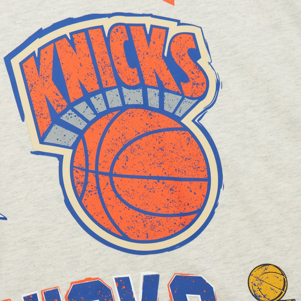 New York Knicks Hardwood Classics Legacy Defined Retro Championship T-Shirt Oatmeal - NBA