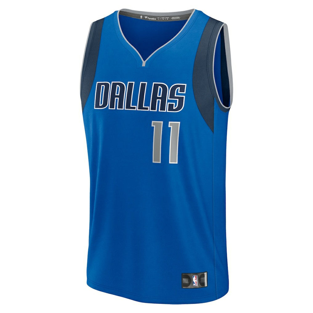 Kyrie Irving Dallas Mavericks Fast Break Replica Player Jersey Icon Editi- Blue - NBA