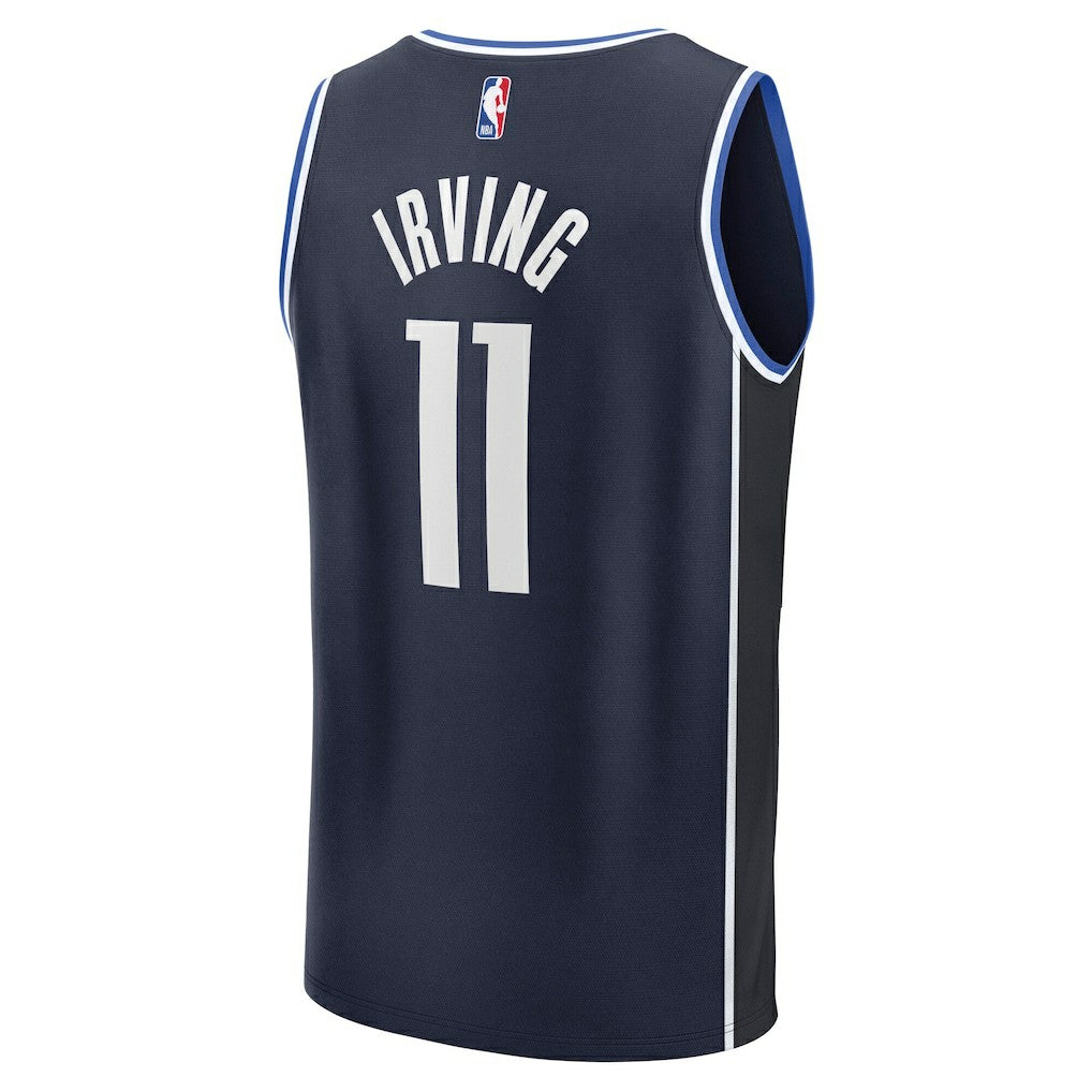 Kyrie Irving Dallas Mavericks Fast Break Replica Player Jersey Statement Editi- Navy - NBA