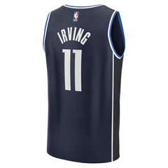 Kyrie Irving Dallas Mavericks Fast Break Replica Player Jersey Statement Editi- Navy - NBA