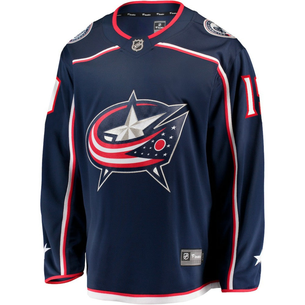 Adam Fantilli Columbus Blue Jackets Fanatics Home Premier Breakaway Player Jersey - Navy - NHL