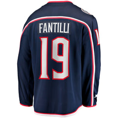Adam Fantilli Columbus Blue Jackets Fanatics Home Premier Breakaway Player Jersey - Navy - NHL