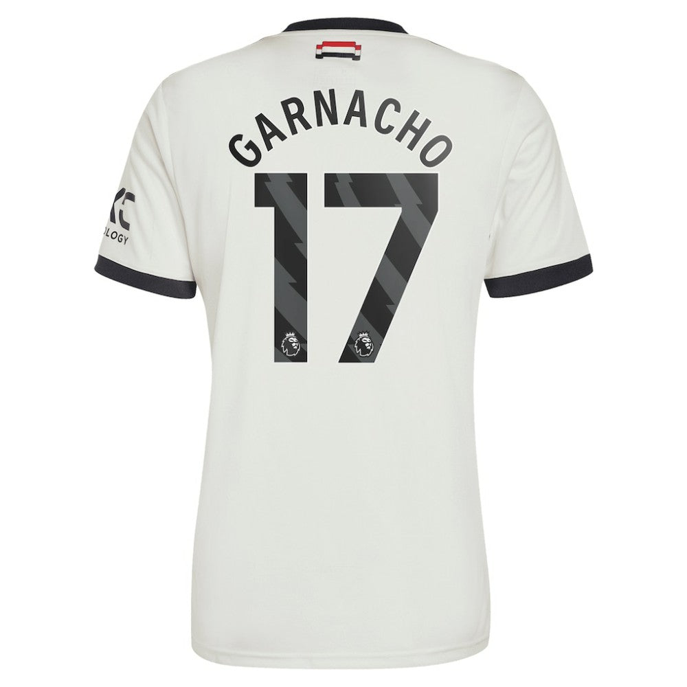 Alejandro Garnacho Manchester United Originals 2024/25 Third Replica Jersey Cream | Adidas