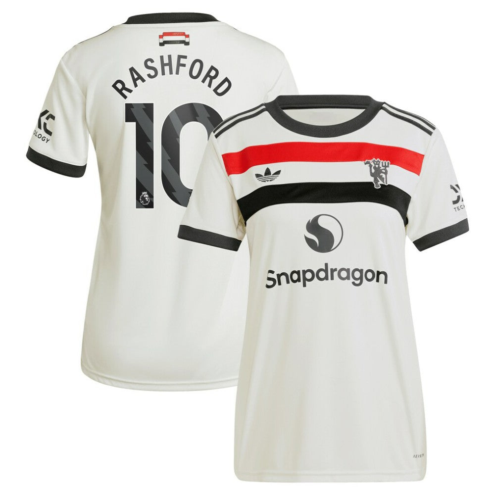 Marcus Rashford Manchester United Originals Women's 2024/25 Third Replica Jersey Cream | Adidas Online