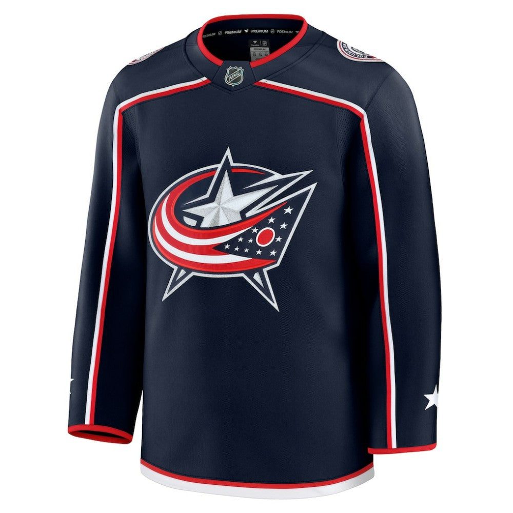 Columbus Blue Jackets Fanatics Home Premium Jersey - Navy - NHL