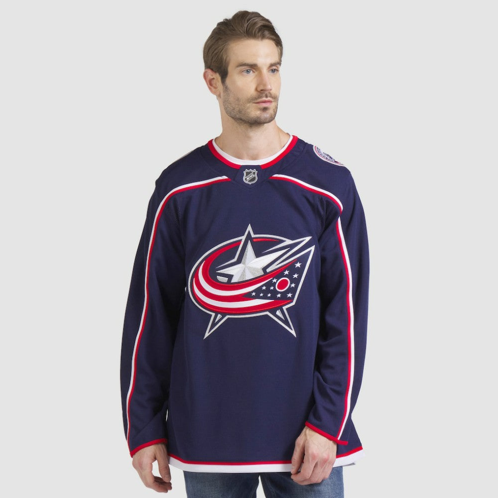 Columbus Blue Jackets Fanatics Home Premium Jersey - Navy - NHL